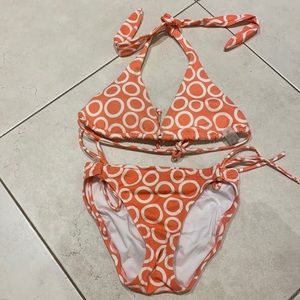 Victoria’s Secret Coral Print Bikini Set